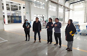 高明区科协副主席一行旅行指导鸿运国际兰亭